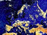 Карта затопления Европы