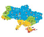 Карта климатических зон Украины